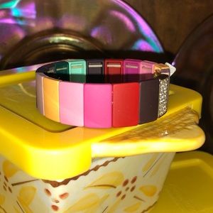 Mid century rainbow bracelet